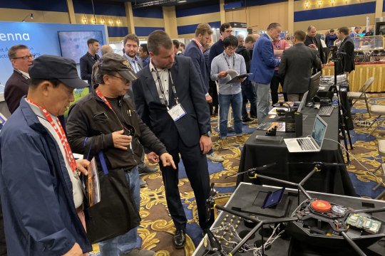 Autonomní lovec dronů Eagle.One prezentován na mezinárodním expu v Las Vegas.