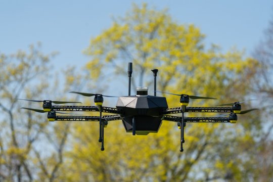 Detail lovce dronů Eagle.One verze Mark IV