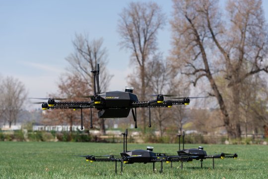 Detail lovce dronů Eagle.One verze Mark IV