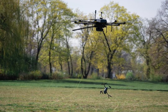 Detail lovce dronů Eagle.One verze Mark IV