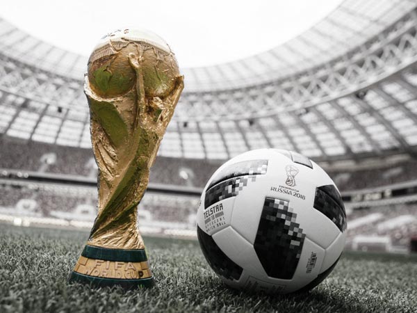 Fotka z utkání na Mistroství světa ve fotbalu 2018